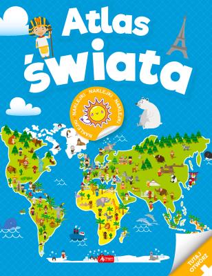 Atlas świata. Autor: pracca zbiorowa. SmakLiter.pl Okładka książki Atlas świata