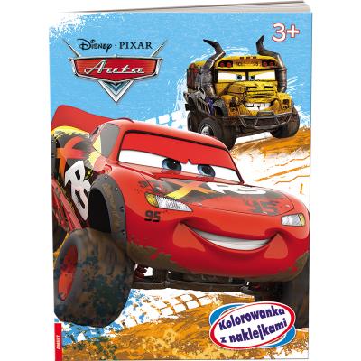 Okładka książki Auta Kolorowanka z naklejkami/NA9102