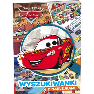 Okładka książki Auta Wyszukiwanki z naklejkami/SF9101