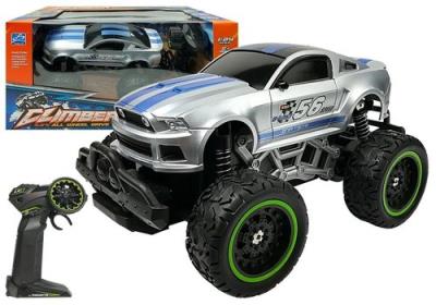Auto Zdalnie Sterowane R/C Wysokie Koła Srebrne. Wydawca: Lean Toys. SmakLiter.pl Opakowanie Auto Zdalnie Sterowane R/C Wysokie Koła Srebrne