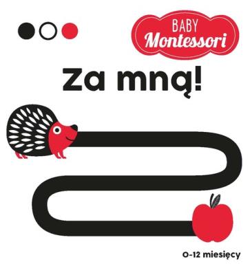 Okładka książki BABY Montessori. Za mną!