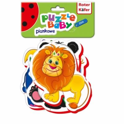 Baby puzzle Zoo RK6010-04. Wydawca: Roter Kafer. SmakLiter.pl Opakowanie Baby puzzle Zoo RK6010-04