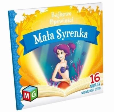 Bajkowe opowieści - Mała syrenka. Autor: praca zbiorowa. SmakLiter.pl Okładka książki Bajkowe opowieści - Mała syrenka