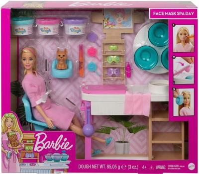 Opakowanie Barbie Salon SPA maseczka na twarz