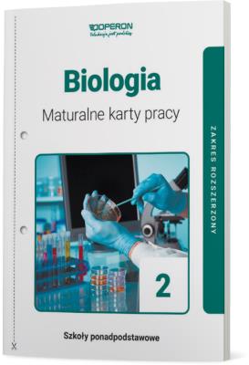 Biologia LO 2 Maturalne karty pracy ZR OPERON. Autor: Loritz-Dobrowolska Jolanta. SmakLiter.pl Okładka książki Biologia LO 2 Maturalne karty pracy ZR OPERON
