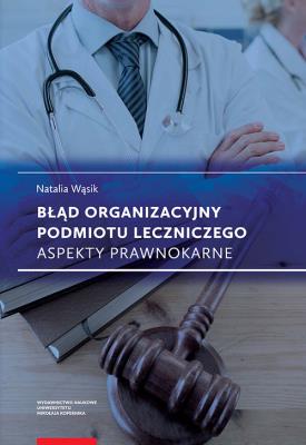 Okładka książki Błąd organizacyjny podmiotu leczniczego