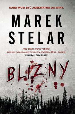 Blizny. Autor: Marek Stelar. SmakLiter.pl Okładka książki Blizny