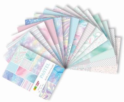 Opakowanie Blok z motywami Pastel A4/15K 80g HAPPY COLOR
