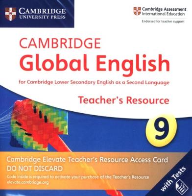 Cambridge Global English 9 Cambridge Elevate Teacher's Resource Access Card. Wydawca: Cambridge University Press. SmakLiter.pl Opakowanie Cambridge Global English 9 Cambridge Elevate Teacher's Resource Access Card