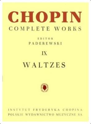 Chopin. Complete works. Walce. Autor: Chopin Fryderyk. SmakLiter.pl Okładka książki Chopin. Complete works. Walce