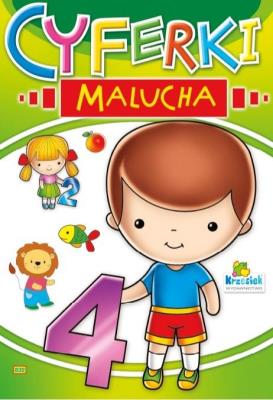 Cyferki malucha. Chłopiec. Autor: praca zbiorowa. SmakLiter.pl Okładka książki Cyferki malucha. Chłopiec