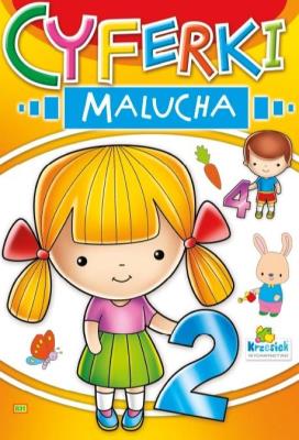 Cyferki malucha. Dziewczynka. Autor:   Praca zbiorowa. SmakLiter.pl Okładka książki Cyferki malucha. Dziewczynka