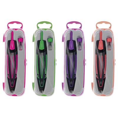 Opakowanie Cyrkiel w etui plastikowym 2 elementowy mix