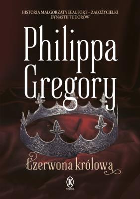 Czerwona królowa. Autor: Gregory Philippa. SmakLiter.pl Okładka książki Czerwona królowa