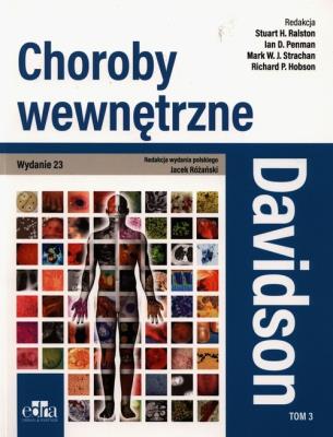 Okładka książki Davidson Choroby wewnętrzne  Tom 3