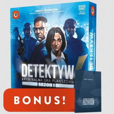 Detektyw: Sezon 1 PORTAL. Wydawca: Portal Games. SmakLiter.pl Opakowanie Detektyw: Sezon 1 PORTAL