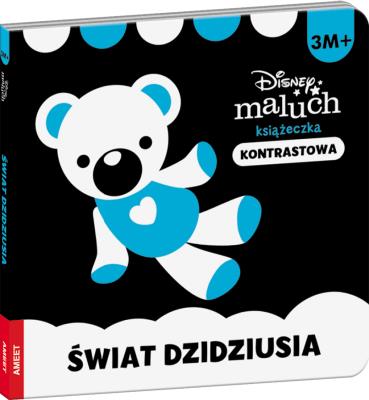 Okładka książki Disney Maluch Książeczka Kontrastowa Świat dzidziusia