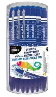 Długopis wymazywalny automatyczny D (24szt) KIDEA. Wydawca: Derform. SmakLiter.pl Opakowanie Długopis wymazywalny automatyczny D (24szt) KIDEA