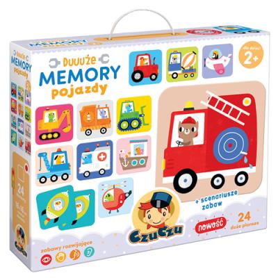 Opakowanie Duuuże memory Pojazdy