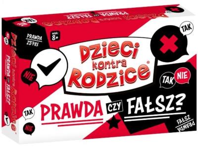 Okładka książki Dzieci kontra Rodzice. Prawda czy Fałsz?