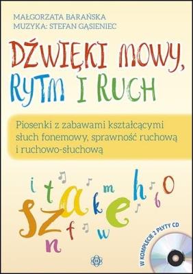 Dźwięki mowy, rytm i ruch. Koplet w.2020. Autor: Stefan Gąsieniec. SmakLiter.pl Okładka książki Dźwięki mowy, rytm i ruch. Koplet w.2020