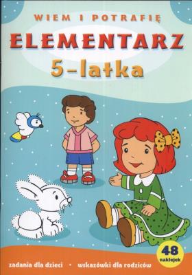Elementarz 5-latka. Autor: Krassowska Dorota. SmakLiter.pl Okładka książki Elementarz 5-latka