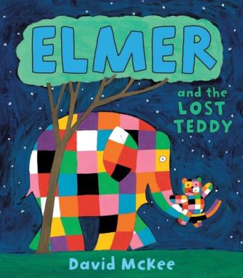 Okładka książki Elmer and the Lost Teddy