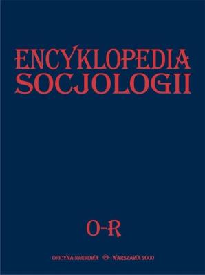 Okładka książki Encyklopedia socjologii t.3