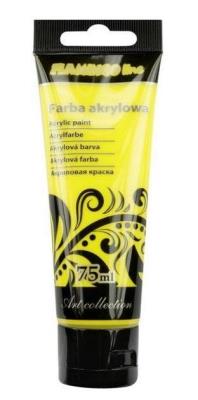 Opakowanie Farba akrylowa 75ml 004 żółta