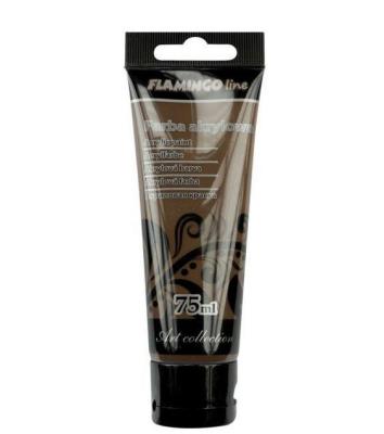 Opakowanie Farba akrylowa 75ml 091 brązowa