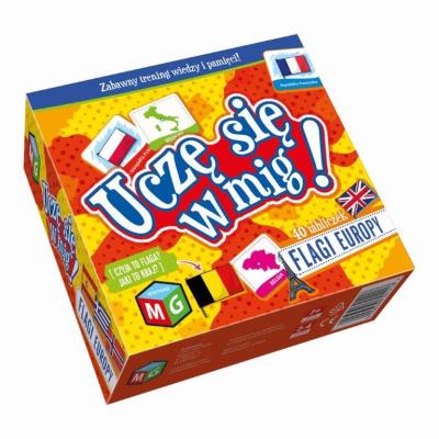 Flagi Europy - Uczę się w mig. Wydawca: MULTIGRA. SmakLiter.pl Opakowanie Flagi Europy - Uczę się w mig