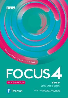 Okładka książki Focus 4 2ed. SB B2/B2 + Digital Resources PEARSON