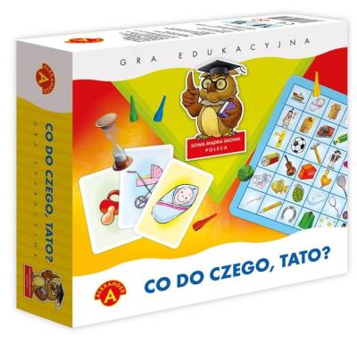 Okładka książki Gra - Co do czego, tato? ALEX