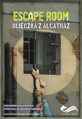 Gra Escape Room Ucieczka z Alcatraz. Autor: Martino Chiacchiera, Sorrentino Silvano. SmakLiter.pl Okładka książki Gra Escape Room Ucieczka z Alcatraz