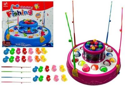 Gra łowienie rybek światło dźwięk 2 poziomy Rybki Różowa. Wydawca: Lean Toys. SmakLiter.pl Opakowanie Gra łowienie rybek światło dźwięk 2 poziomy Rybki Różowa