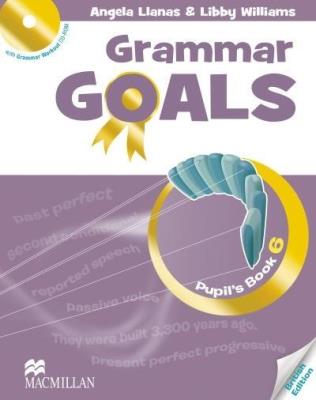 Okładka książki Grammar Goals 6 Książka ucznia + CD-Rom MACMILLAN