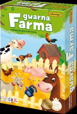 Gwarna farma. Wydawca: Adamigo. SmakLiter.pl Opakowanie Gwarna farma