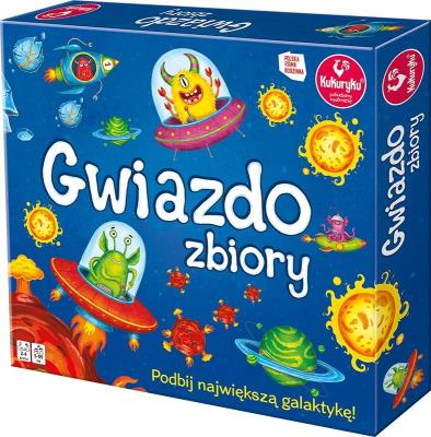 Gwiazdozbiory. Wydawca: Kukuryku. SmakLiter.pl Opakowanie Gwiazdozbiory