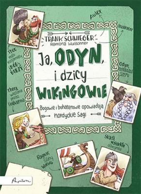 Ja, Odyn, i dzicy wikingowie. Autor: FRANK SCHWIEGER. SmakLiter.pl Okładka książki Ja, Odyn, i dzicy wikingowie