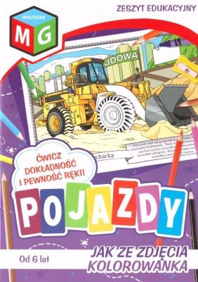 Jak ze zdjęcia - Pojazdy. Autor: Opracowanie zbiorowe. SmakLiter.pl Okładka książki Jak ze zdjęcia - Pojazdy