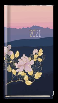 Okładka książki KAL.KOLIBER JASNY Z ZOLTYMI KWIATAMI 2014 T320F-01-PRMI