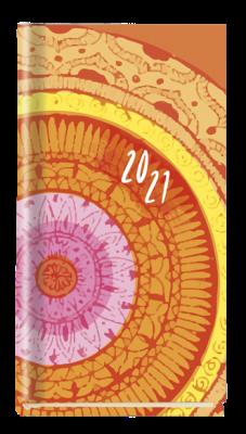 Okładka książki KAL.KOLIBER ZIELONY Z KOLOROWYM CZYMS 2014 T320F-02-PRMI