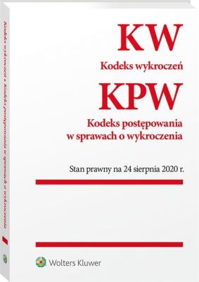 Okładka książki Kodeks wykroczeń Kodeks postępow w sprawach wykroczeń