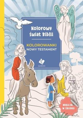 Okładka książki Kolorowy świat Biblii. Kolorowanki Nowy Testament