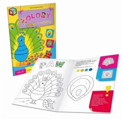 Okładka książki Kolory i wzory - kolorowanka