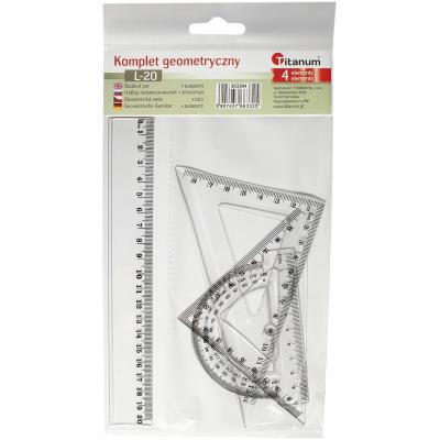Opakowanie Komplet geometryczny 20cm 4 elementowy