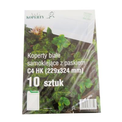 Opakowanie Koperta biała samoklejąca F C4 HK biała