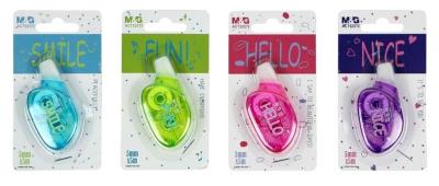 Korektor w taśmie Nice Words 5mx5mm M&G. Wydawca: M&G Writing Company. SmakLiter.pl Opakowanie Korektor w taśmie Nice Words 5mx5mm M&G