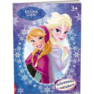 Okładka książki Kraina lodu Kolorowanka z naklej/NA9104