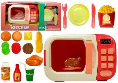 Kuchenka Mikrofalowa Obracająca się Różowy. Wydawca: Lean Toys. SmakLiter.pl Opakowanie Kuchenka Mikrofalowa Obracająca się Różowy